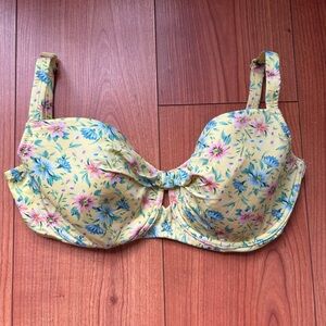 Change swimsuit floral bra, 32H